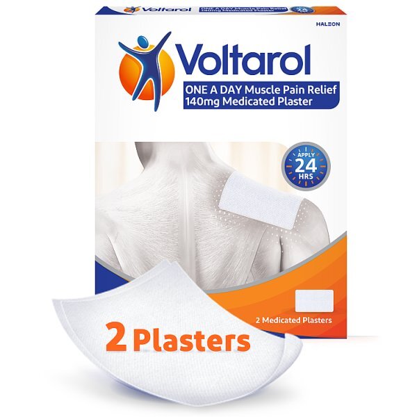 Voltarol Medicated Plaster, Muscle Pain Relief, One A Day