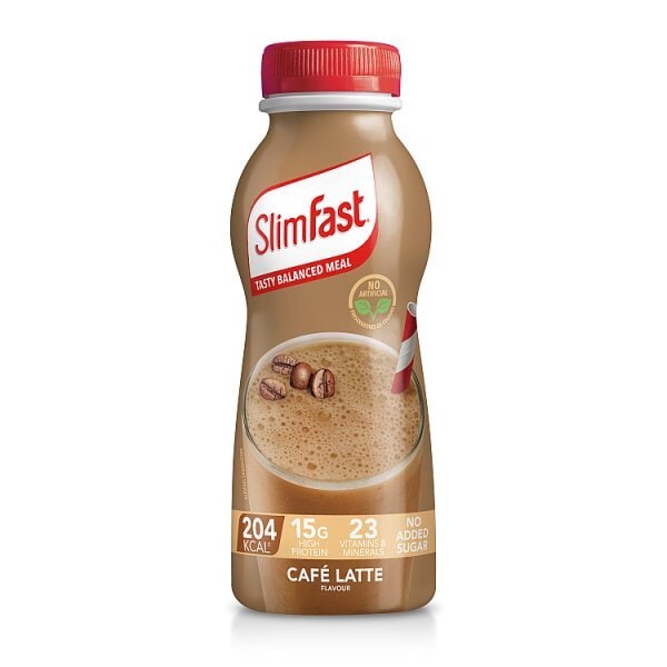 SlimFast Protein Cafe Latte Flavour Shake 325ml