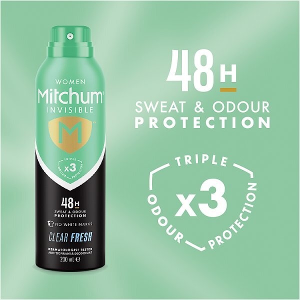 Mitchum Women Invisible Clear Fresh Aerosol 200ml