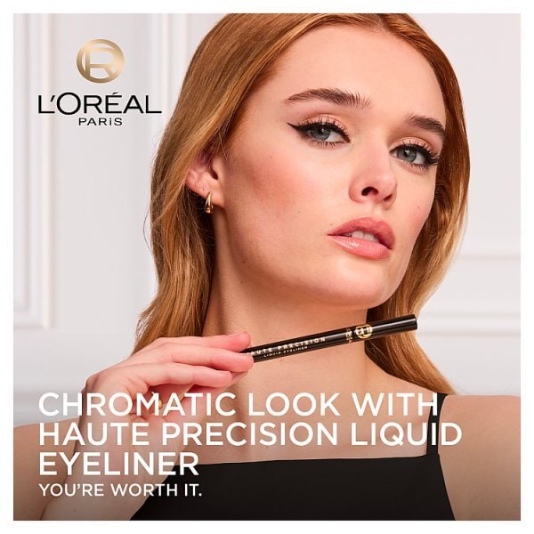 L'Oréal Paris Haute Precision Felt-Tip Eyeliner Noir Silk