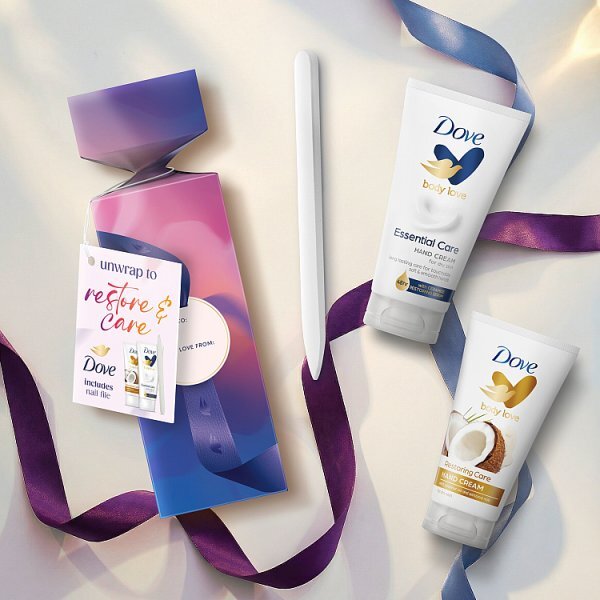 Dove Hand Cream Cracker Christmas Stocking Filler Gift