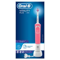 Oral-B Vitality Plus White & Clean Pink Electric Toothbrush
