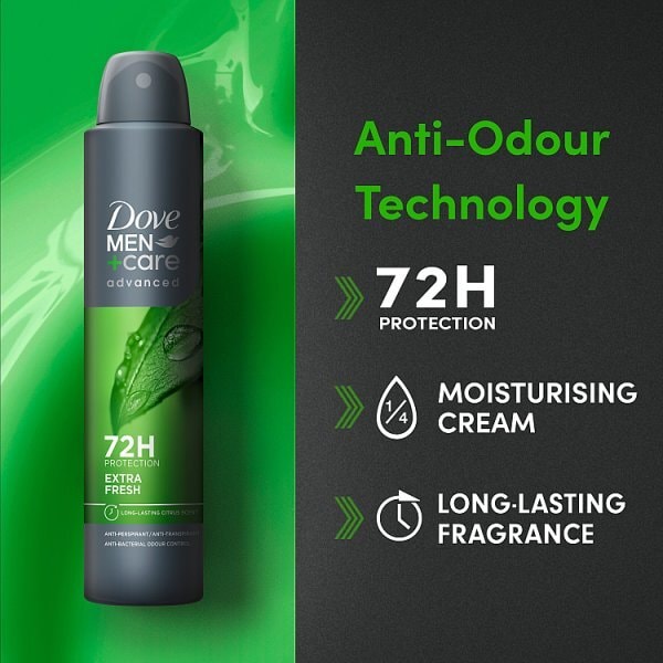 Dove Men+Care Advanced Extra Fresh Anti-Perspirant Aerosol 200 ml