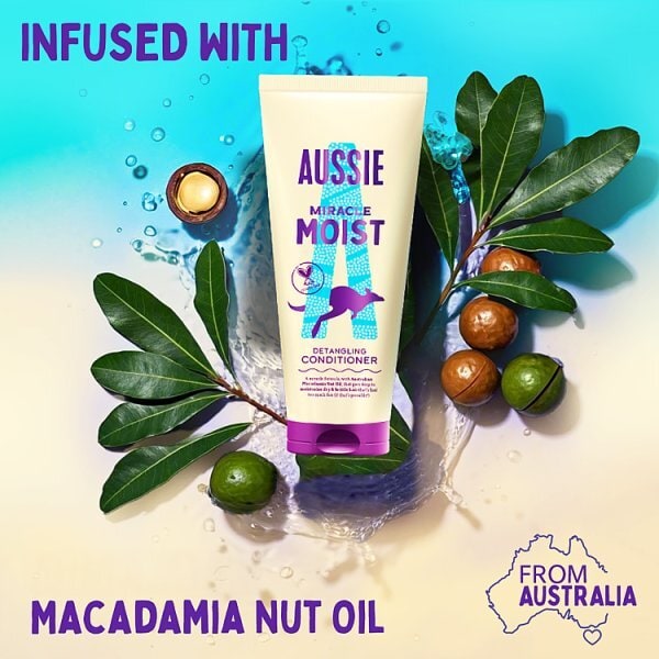 Aussie Miracle Moist Hair Conditioner, 200ml