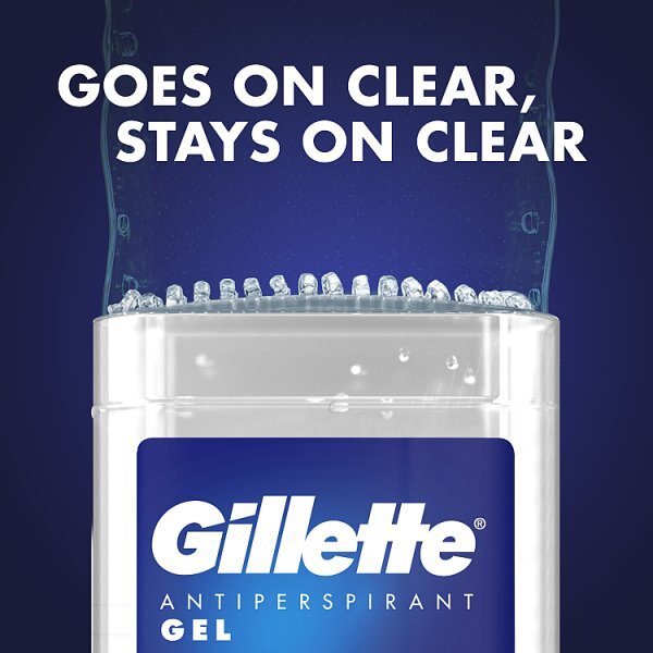 Gillette Clear Gel Champion Gold Antiperspirant For Men 70Ml