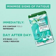 Garnier Hyaluronic Acid & Icy Cucumber Cryo Jelly Eye Mask