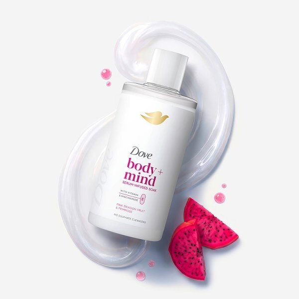 Dove Bath Soak Dragonfruit & Primrose 400Ml