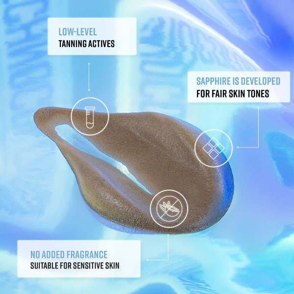 Technocolor 1 Hour Express Self Tanning Foam Sapphire 200Ml