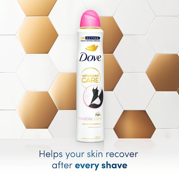 Dove Advanced Antiperspirant Deodorant Invisible Care 200ml