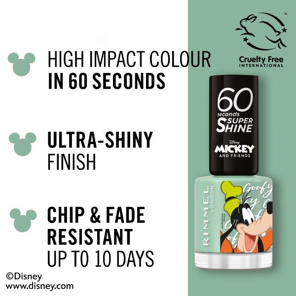 DNR RIMMEL 60 SECONDS NAIL POLISH GOOFY