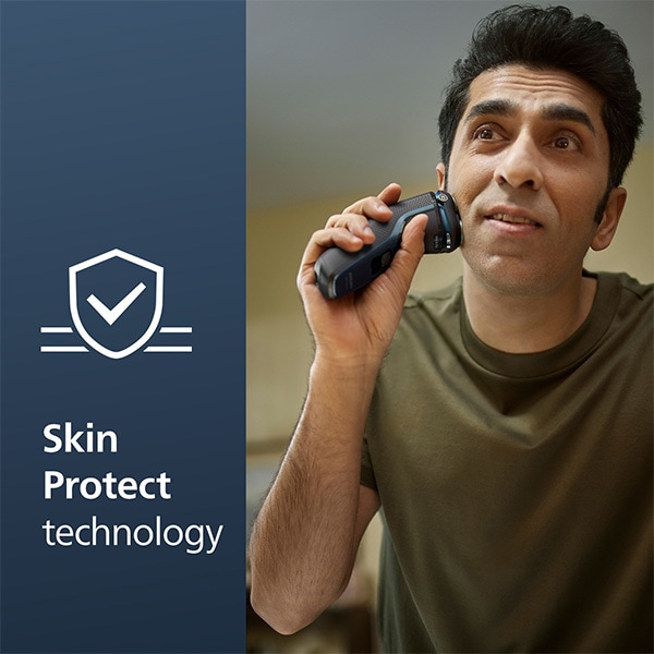 Philips Series 3000 Silver With Nose Trimmer