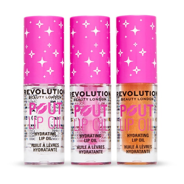 Revolution Juicy Pop Lip Oil Trio