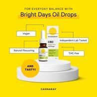 Cannaray Cbd Bright Days Oil Drops 500Mg 10Ml