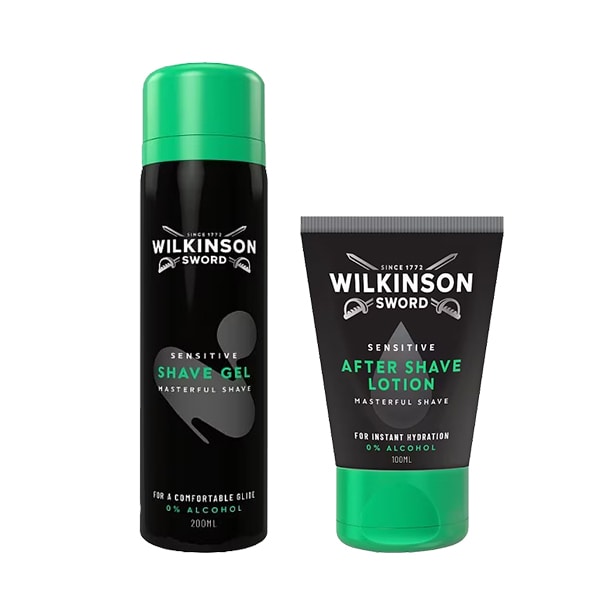 Wilkinson Sword Sensitive shave bundle
