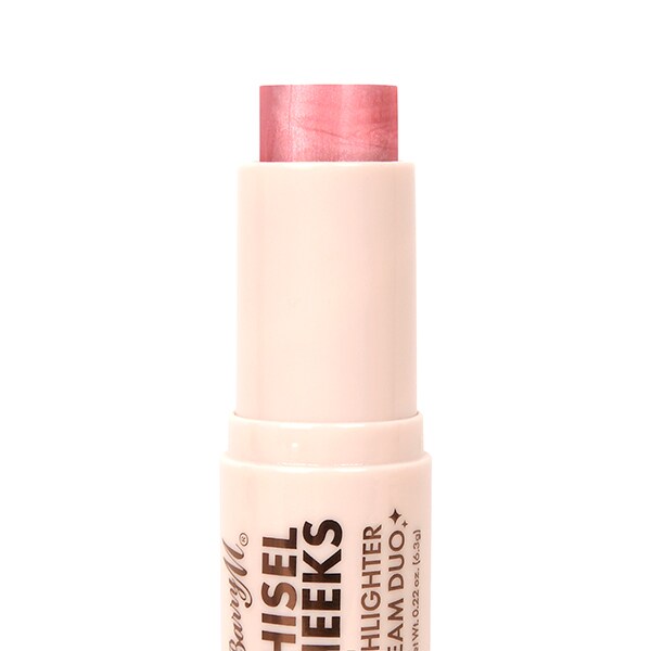 Barry M Chisel Cheeks Highlighter Cream Duo - Lilac & Pink