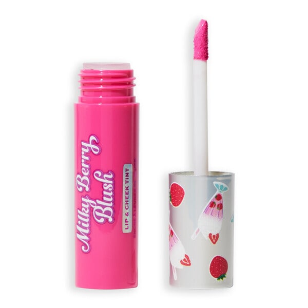 I Heart Revolution Milkshake Lip + Cheek Tint Bright Pink