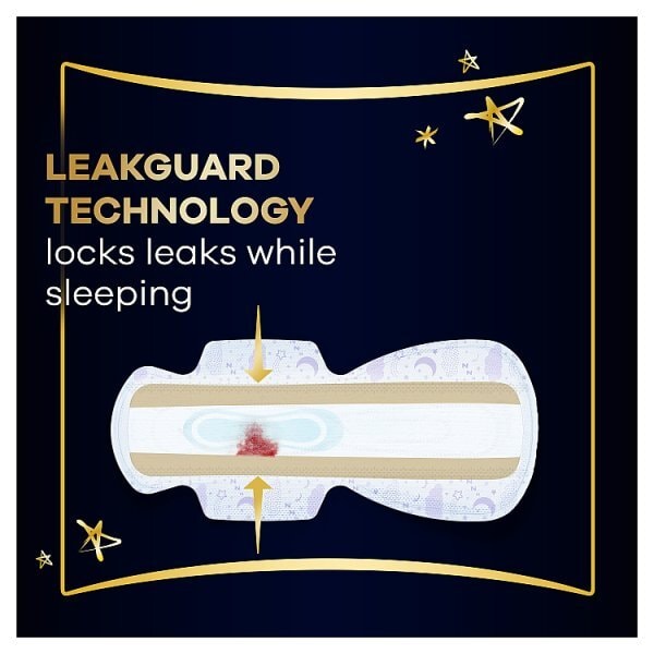 Always Sanitary Towels Ultimate Night (S6) Wings