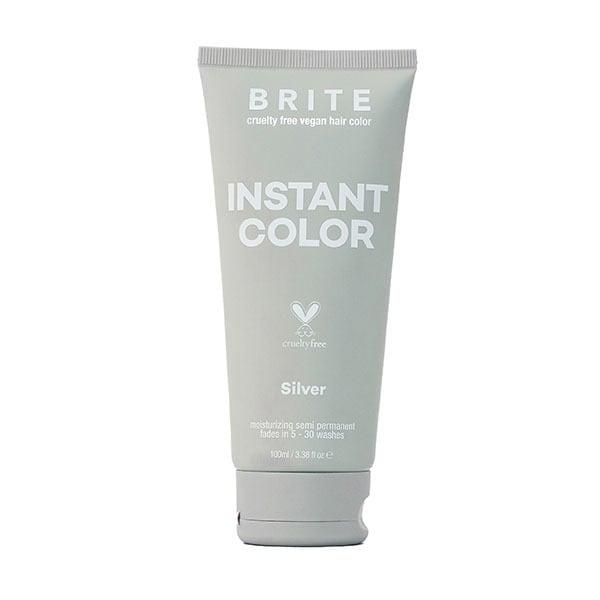 Brite Semi Permanent Hair Colour Silver 100ml
