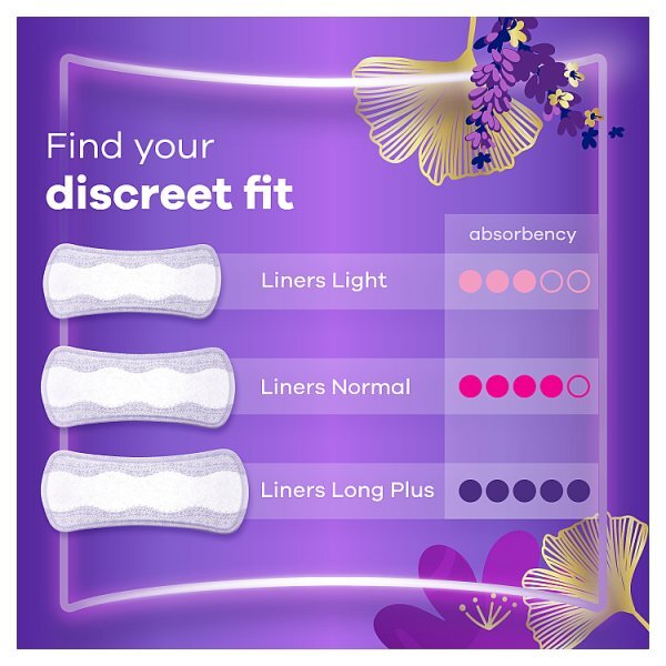 Always Discreet Incontinence Liners Normal 24