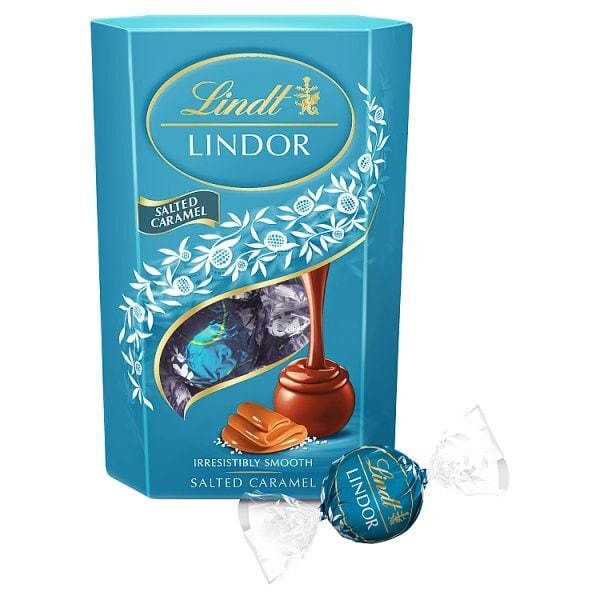 Lindt Lindor Salted Caramel Milk Chocolate Truffles 200g