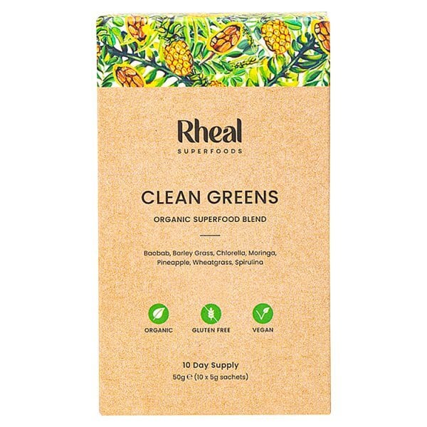 Rheal Superfoods Clean Greens 10 X 5G