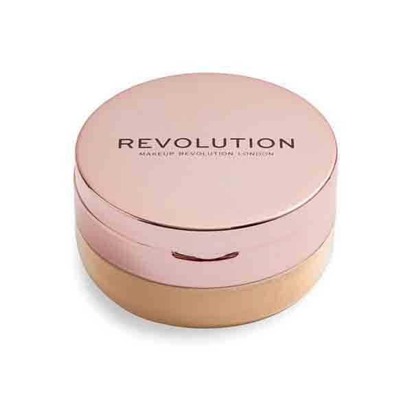 Revolution Conceal & Fix Setting Powder Deep Honey