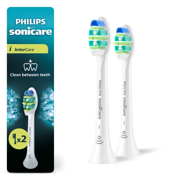 Philips Sonicare Intercare Brush Head, White,  2 Pack