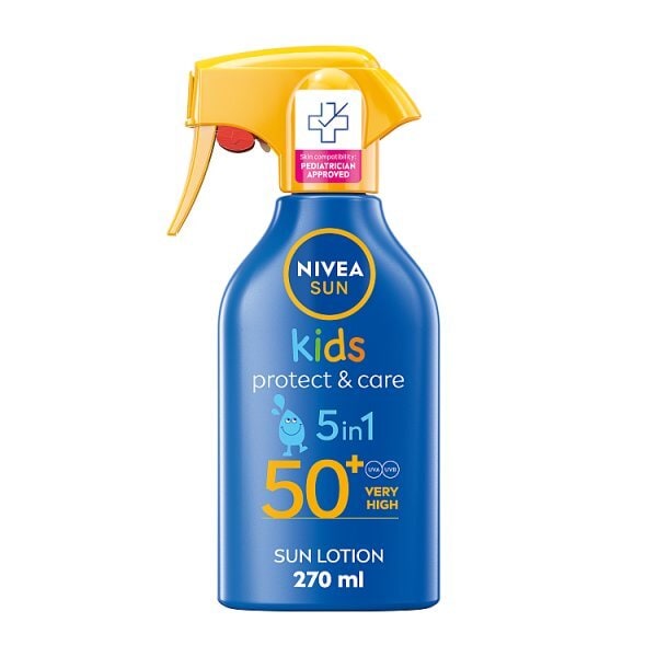 Nivea Sun Kids Protect & Care Trigger Spray Spf 50+ 270Ml