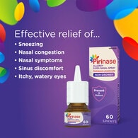 Pirinase Allergy Relief Nasal Spray 120 Sprays