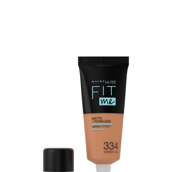DNR Maybelline Fit Me Matte & Poreless Foundation 334 Warm Tan
