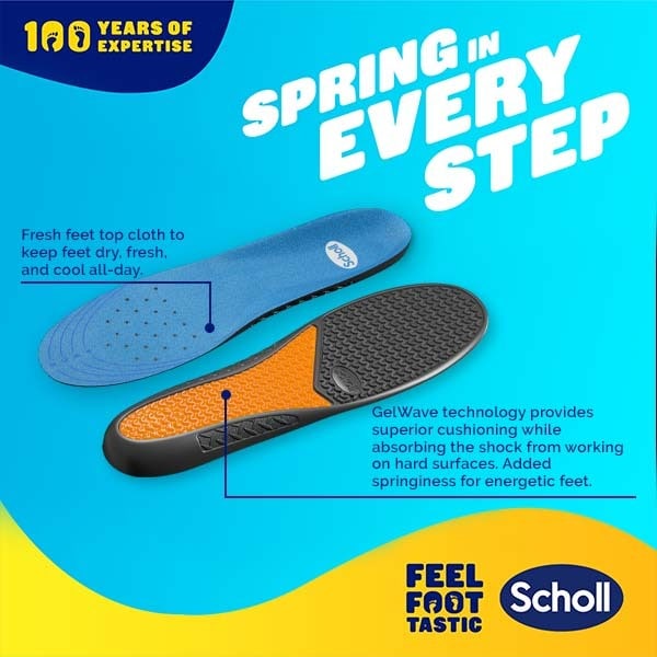 Scholl Gel Activ Insole Work Boot Small Health Superdrug