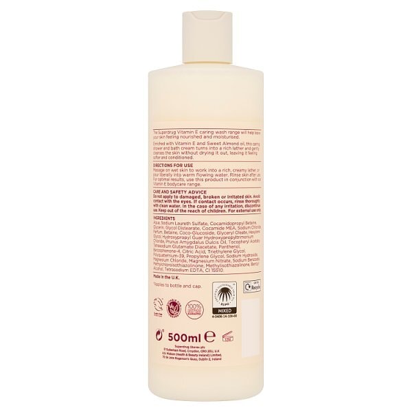 Superdrug Vitamin E & Almond Body & Bath 500ml