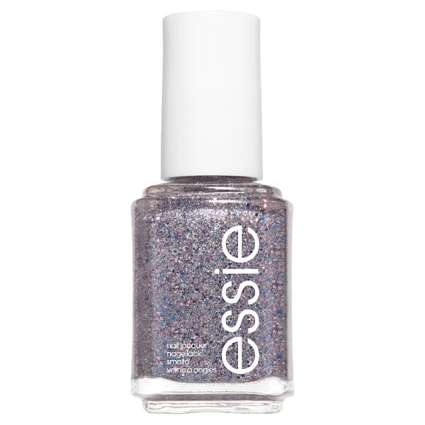essie Core 511 Congrats! Silver Glitter Nail Polish