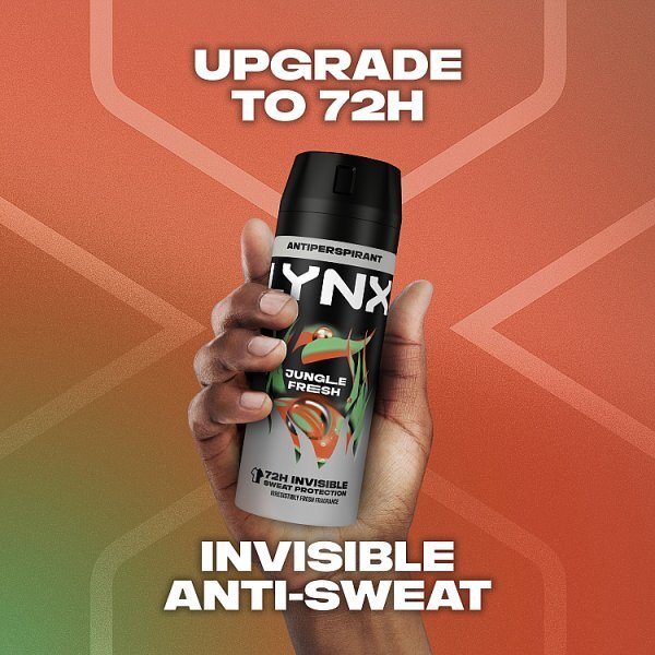 Lynx Jungle Fresh Anti-Perspirant Deodorant Aerosol 150 ml