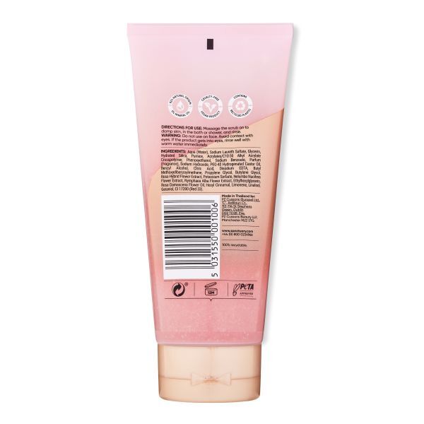 Sanctuary Spa White Lily & Damask Rose Body Scrub 200Ml