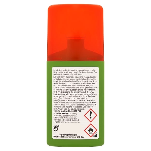 Superdrug Buzz Off Extra Strength Insect Repellent 100ml