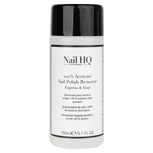 Nail Hq 100% Acetone Nail Polish Remover - 150Ml