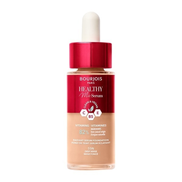 Bourjois Healthy Mix Serum Foundation, 55N Deep Beige