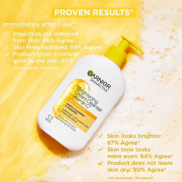 Garnier Skin Active Vitamin C Brightening Cleanser 250ml