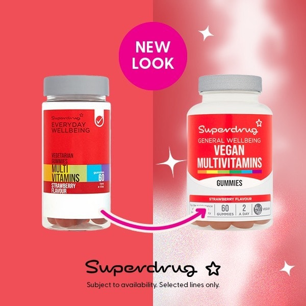 Superdrug Vegan Multivitamin Gummies 60s