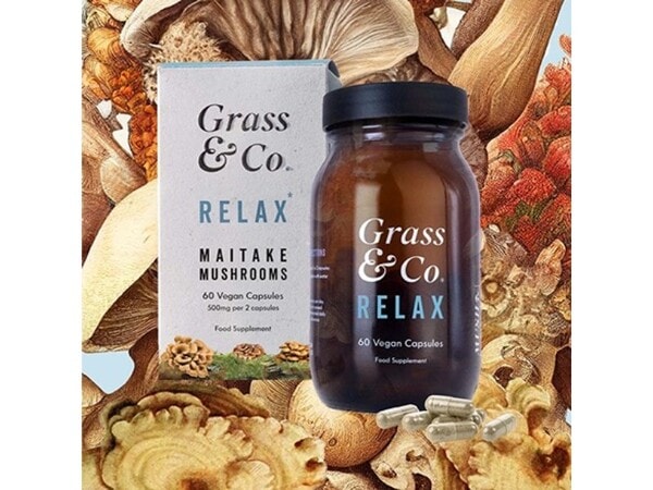 Grass & Co. Relax Maitake Mushrooms Capsules