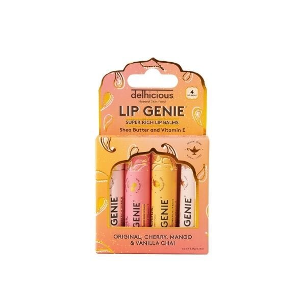 Delhicious Multipack x4 Lip Balms 4.25G