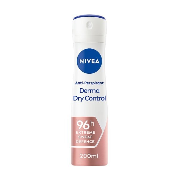 Nivea Derma Control Max Antiperspirant Deodorant 200Ml