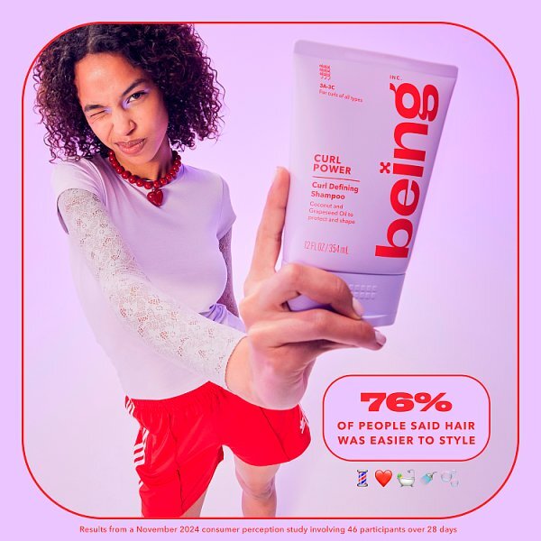 Being Shampoo Curl Power 354ml