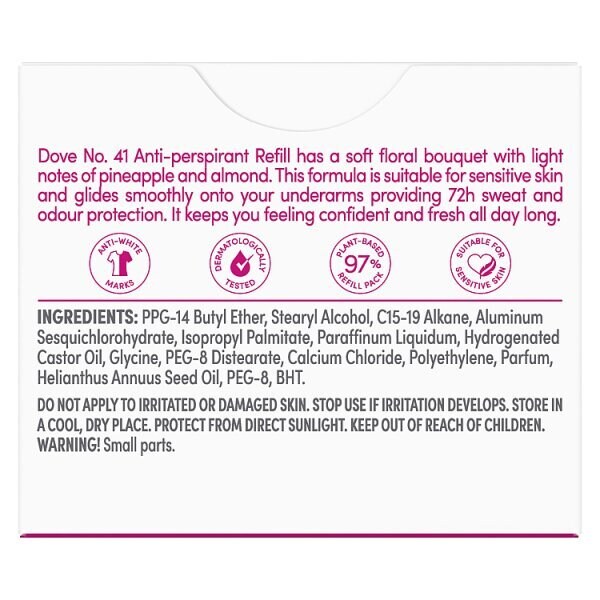 Dove Peony & Pineapple Antiperspirant Refill 35ml