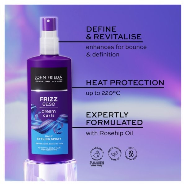 John Frieda Frizz Ease Dream Curls Daily Styling Spray 200ml