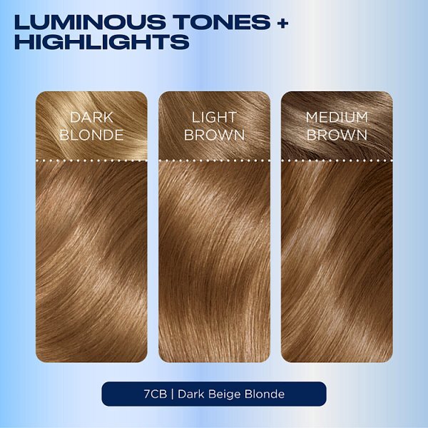 Clairol Nice'N Easy Crème Permanent Hair Dye 7CB Dark Beige Blonde