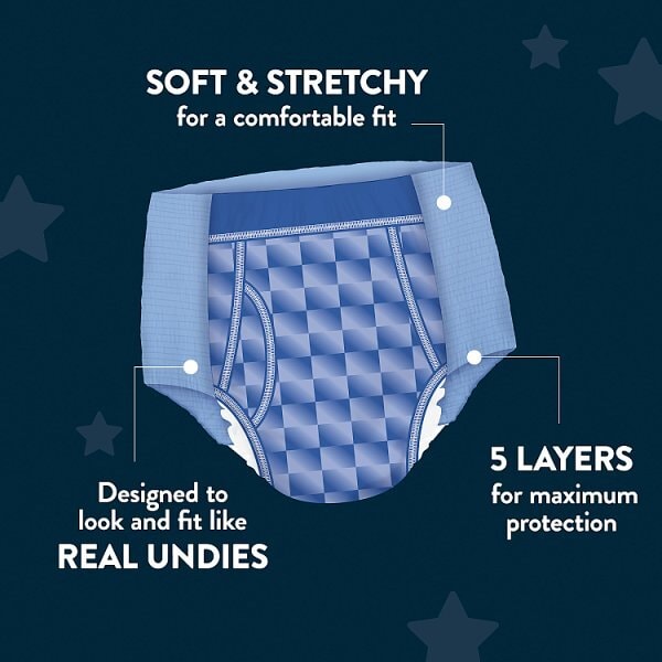 Huggies DryNites 8-15 Years Boy's Pyjama Pants x 9