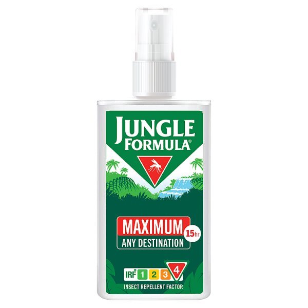 Jungle Formula Insect Repellent Spray Pump with DEET, 90ml