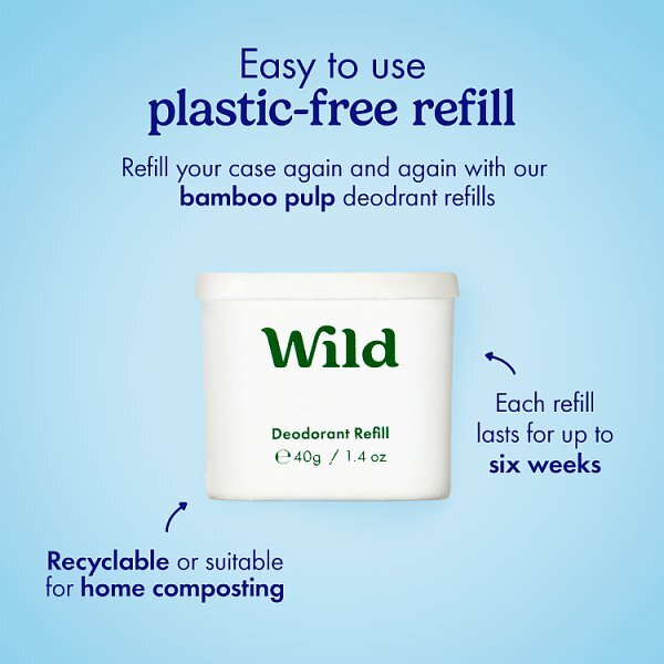 Wild Amber & Oud Deo Refill 40G